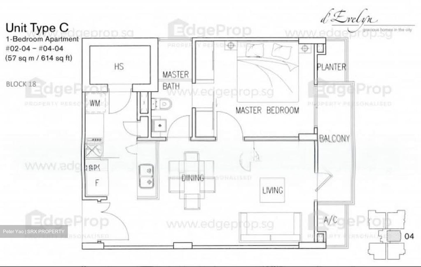 D'Evelyn (D11), Apartment #601360371